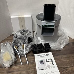 Hiteemer 5 in 1 Commercial Food Processors Model #K8600 Grey Kitchen Appliance